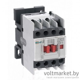 Контактор 18А 220В АС3 1НО+1НЗ КМ-103 DEKraft