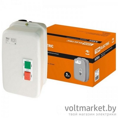 Контактор КМН34062 40А в оболочке Ue=380В/АС3 IP54 TDM