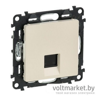 Розетка информационная 1хRJ-45 UTP CAT5E Legrand Valena Life слоновая кость