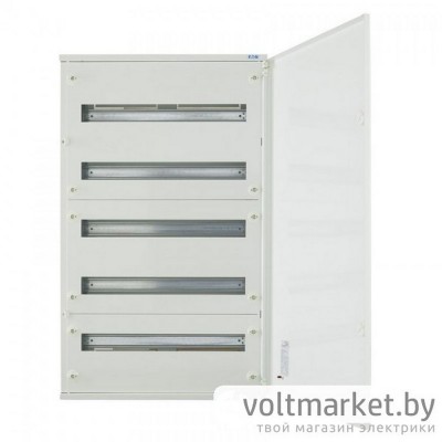 Щит навесной BF-O-5/120-P, 5х24M (120M), с N/PE 2x 2x25+43x16mm2, металл. со сплошной дверью, 900x543x140mm, белый RAL9016, IP30 Щит навесной BF-O-5/120-P, 5х24M (120M), с N/PE 2x 2x25+43x16mm2, металл. со сплошной дверью, 900x543x140mm, белый RAL9016, IP30