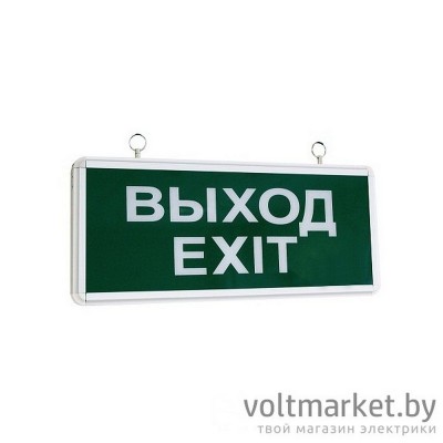 Светильник аварийный эвакуационный светодиодный ССА1-01, 1,5 ч., одностор., ВЫХОД-EXIT TDM