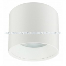 Светильник потолочный ЭРА OL8 GX53 WH, 100х100х95мм, белый