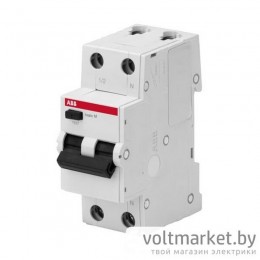 Дифференциальный автомат 1P+N, 32А, C, 30мA, АC BMR415C32 ABB