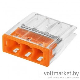 Клемма КБМ-2273-233 (2,5мм²) с пастой TDM