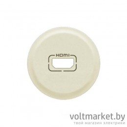 Лицевая панель для розетки HDMI (067317, 067377) Legrand Celiane слоновая кость Лицевая панель для розетки HDMI (067317, 067377) Legrand Celiane слоновая кость