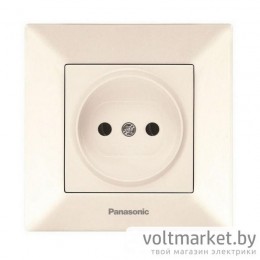 Розетка б/з Panasonic Arkedia крем Розетка б/з Panasonic Arkedia крем