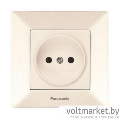 Розетка б/з Panasonic Arkedia крем
