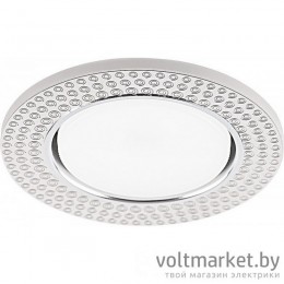 Светильник точечный CD4029 20LEDх2835 SMD 4000K, GX53 прозрачный+подсветка