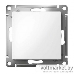 Выключатель одноклавишный Atlas Design белый