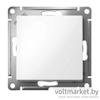 Выключатель одноклавишный Atlas Design белый