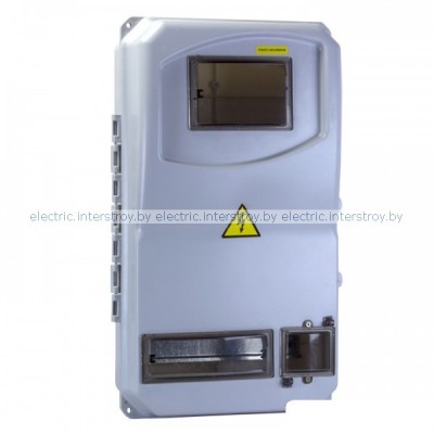 Корпус ЩУРН-П-1ф-8 (383х234х119) пластик IP54 TDM