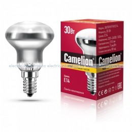 Лампа накаливания зеркальная Camelion R39 30W/220V Е14
