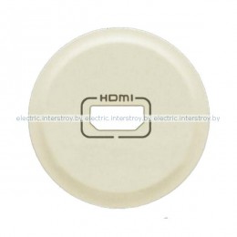 Лицевая панель для розетки HDMI (067317, 067377) Legrand Celiane слоновая кость