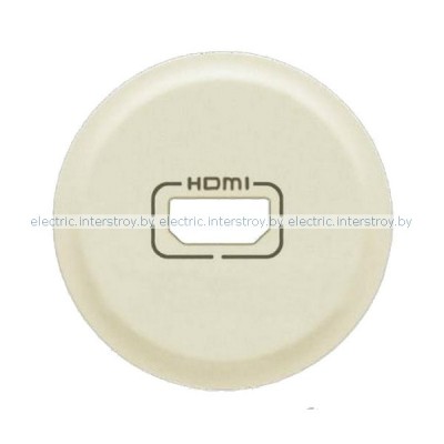 Лицевая панель для розетки HDMI (067317, 067377) Legrand Celiane слоновая кость