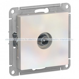 Розетка TV оконечная 1DB Atlas Design жемчуг