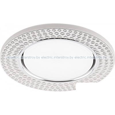 Светильник точечный CD4029 20LEDх2835 SMD 4000K, GX53 прозрачный+подсветка