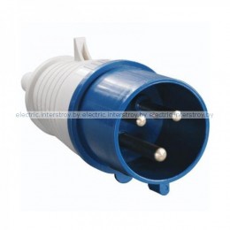 Вилка DT-023 2Р+РЕ 32А 220В IP44 Атрион