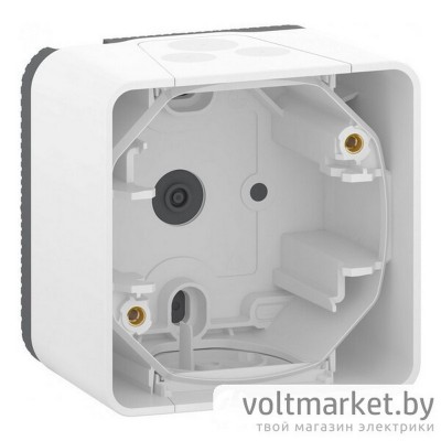 Бокс 1-пост для накладного монтажа Mureva S IP55, белый