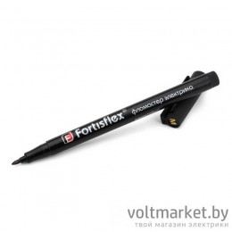Фломастер электрика маркировочный ФМ-0,75 черный Coloflex (Fortisflex) КВТ