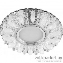 Светильник точечный CD914 15LED MR16 G5.3, прозрачный
