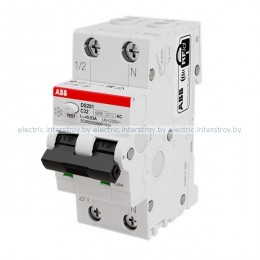 Дифференциальный автомат ABB DS201 1P+N C 32А 30mA 6кА 2М