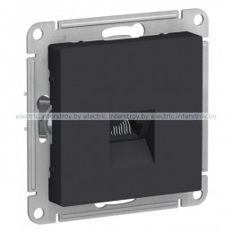 Розетка компьютерная RJ45 Atlas Design карбон