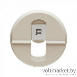 Лицевая панель для розетки RJ45 Legrand Celiane слоновая кость Лицевая панель для розетки RJ45 Legrand Celiane слоновая кость
