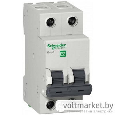 Выключатель автоматический Easy 9 2P 10A (С) 4,5кА