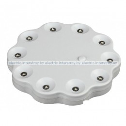 Фонарь кемпинговый Трофи TK10 10xLED 3xAAA