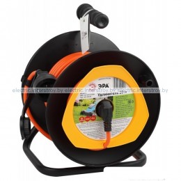 Удлинитель силовой ЭРА RPx-1e-3x1.5-20m c/з 1гн 20м ПВС 3х1.5 на катушке