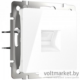 Розетка компьютерная RJ-45 Werkel белый