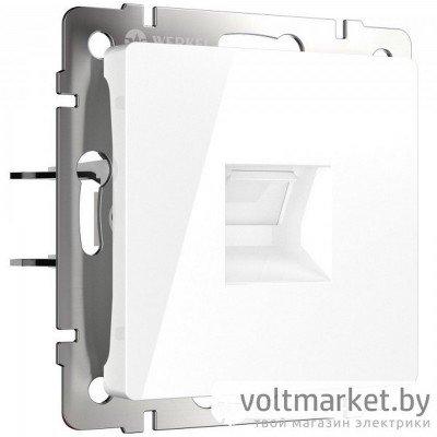 Розетка компьютерная RJ-45 Werkel белый