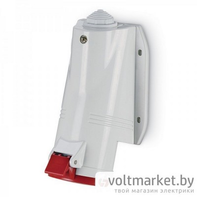 Розетка настенная 16A, 3P+N+E 6h, 346_415VAC 50/60Hz, IP44, серия OPTIMA-BASE