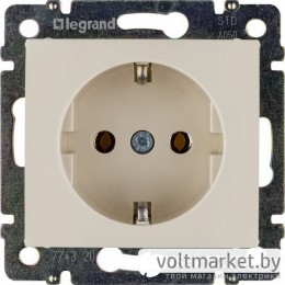 Розетка с/з Legrand Valena слоновая кость