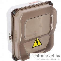 Щит учета ЩУ-1Н-1ф 226х197х90 мм пластиковый IP55 TDM