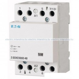 Контактор Z-SCH230/63-40, 4NO, 63A/(30A по AC-3), 230VAC, 3M