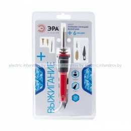 Набор ЭРА PL-B+6N-30W 230В паяльник c функцией выжигания + 6 насадок