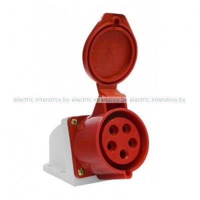Розетка DT-115 стационарная 3Р+РЕ+N 16А 380В IP44 Атрион