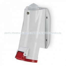 Розетка настенная 16A, 3P+N+E 6h, 346_415VAC 50/60Hz, IP44, серия OPTIMA-BASE