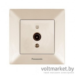 Розетка TV Panasonic Arkedia крем Розетка TV Panasonic Arkedia крем