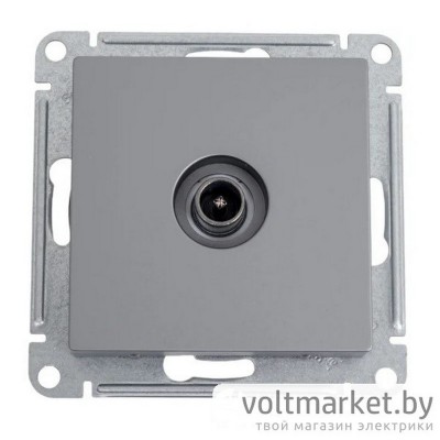 Розетка TV оконечная 1DB Atlas Design сталь