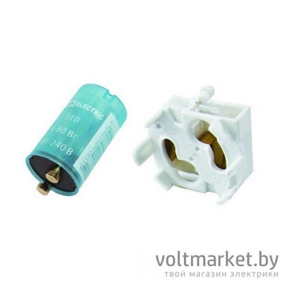 Стартер S10 4-80Вт 220-240В алюм. контакты TDM