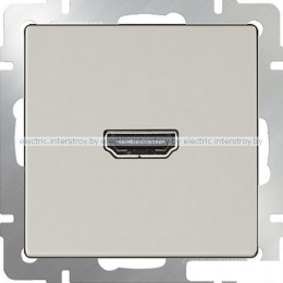 Розетка HDMI Werkel слоновая кость