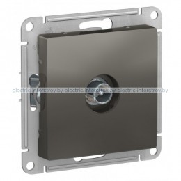 Розетка TV оконечная 1DB Atlas Design сталь