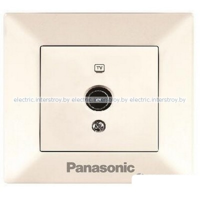 Розетка TV Panasonic Arkedia крем