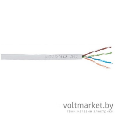 Кабель UTP кат.5Е PVC 4 пары 305м Legrand