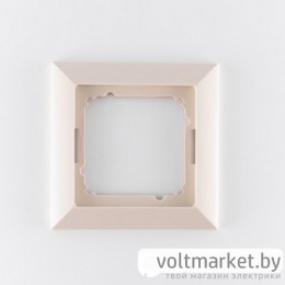 OPAL - Рамка 1 пост, бежевый OPAL - Рамка 1 пост, бежевый