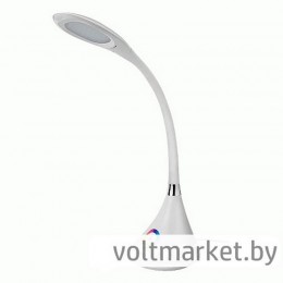 Светильник настольный GLTL-038-1 8W 4200K RGB+сенсор, белый