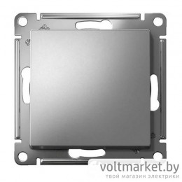 Выключатель одноклавишный Atlas Design сталь