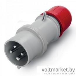 Вилка кабельная 3P+E IP44 32A 6h 380-415VAC серия OPTIMA